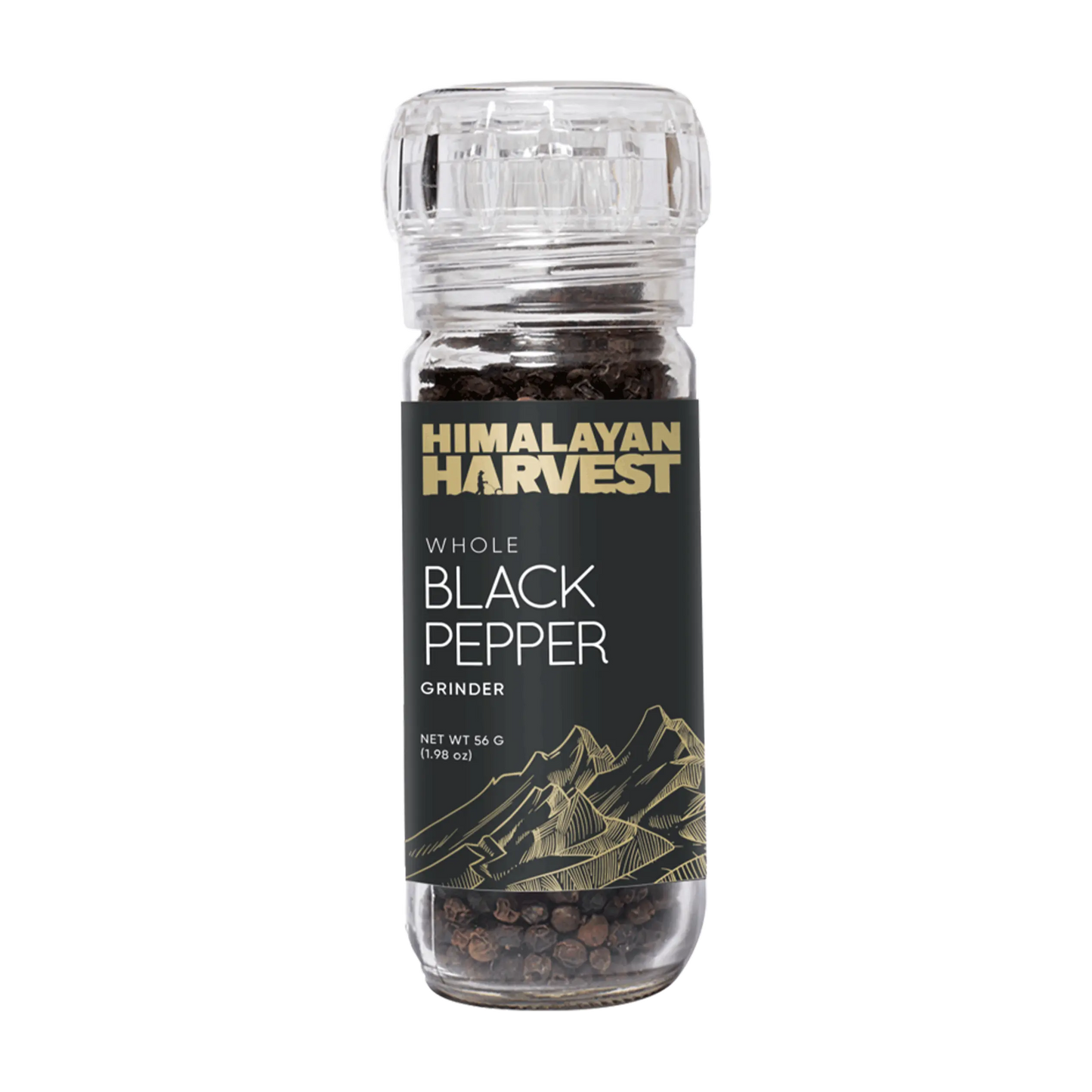 Black-Pepper-Grinder-56g-Himalayan Harvest